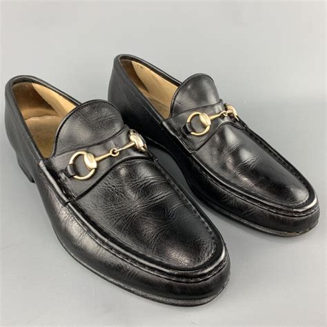 old gucci loafers|pre owned Gucci loafers.